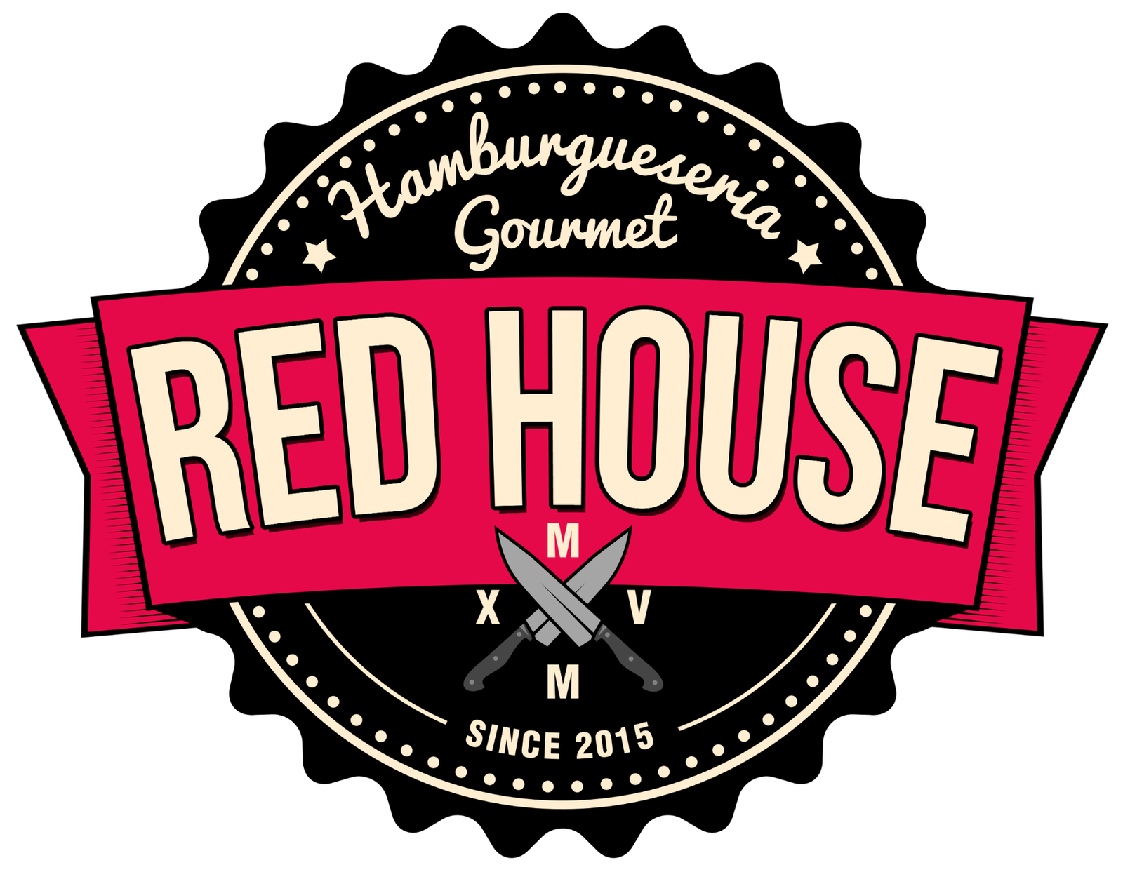 Logotipo de Red House Hamburguesería Gourmet